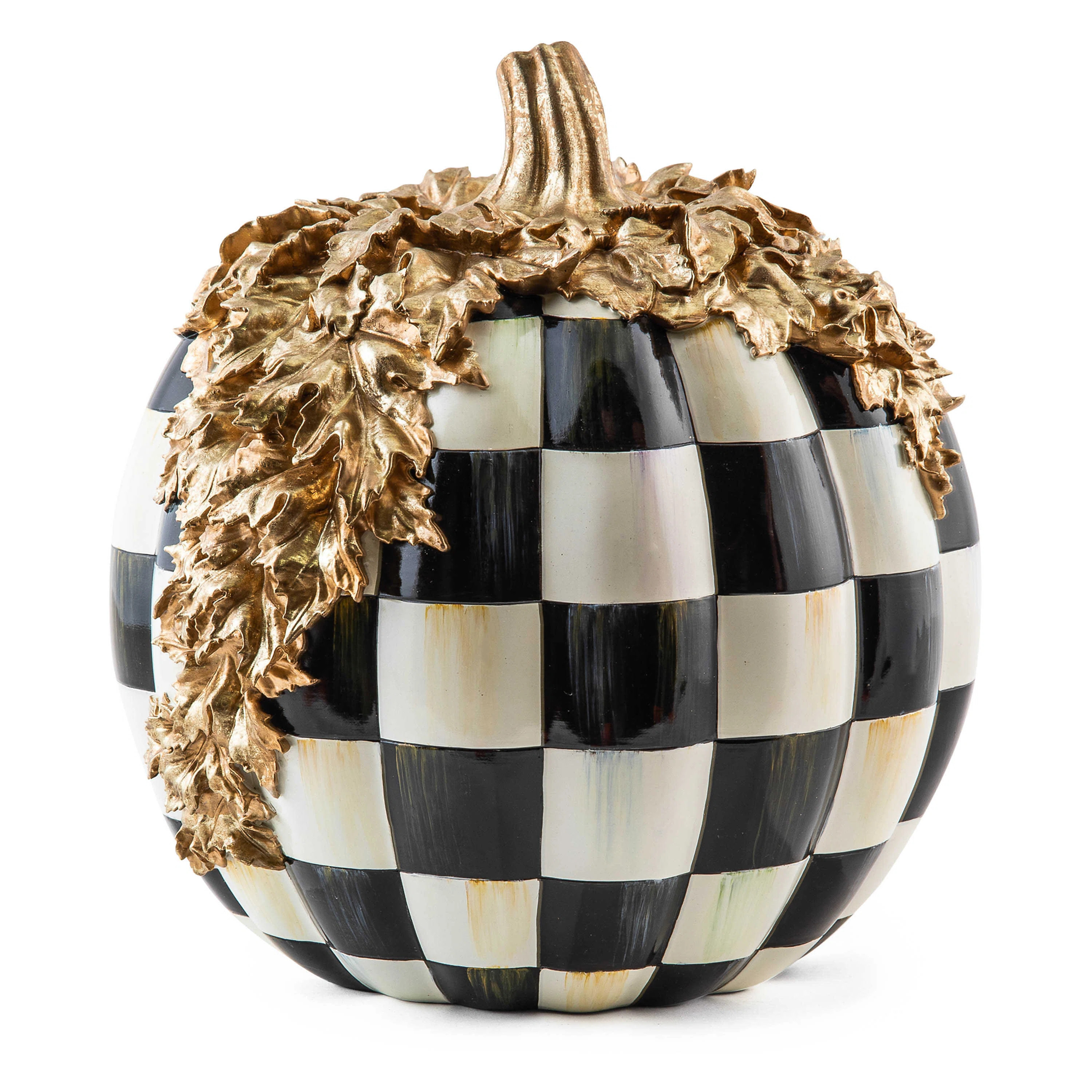 Courtly Check® Gold Foliage Pumpkin | Wayfair North America