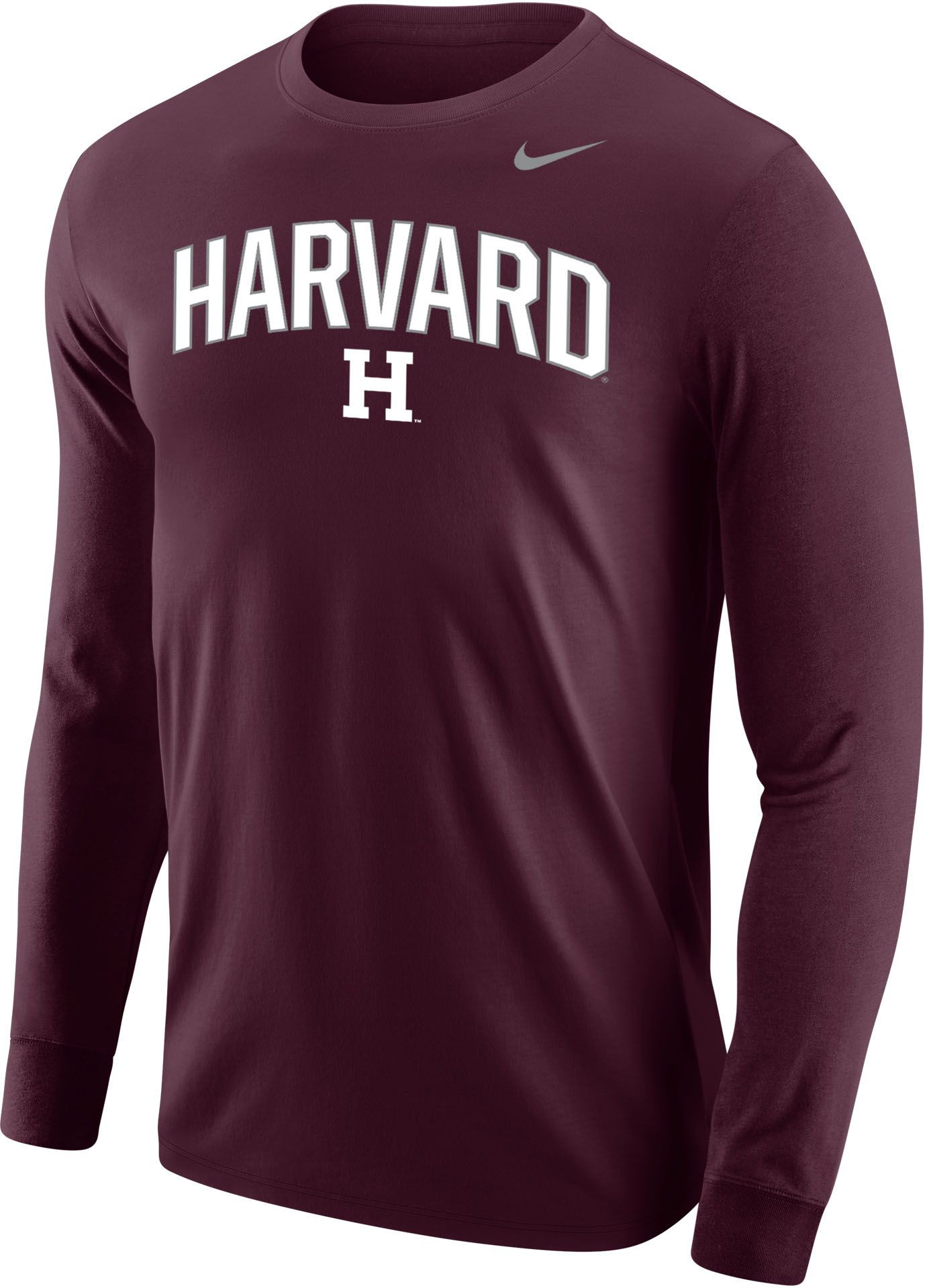 Nike Men's Harvard Crimson Crimson Core Cotton Long Sleeve T-Shirt, Small, Red | Dick's Sporting Goods