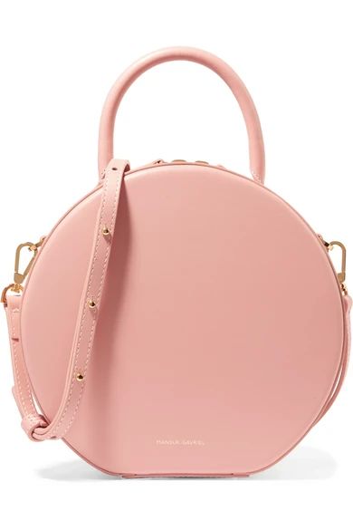 Mansur Gavriel - Circle Leather Shoulder Bag - Pink | NET-A-PORTER (UK & EU)
