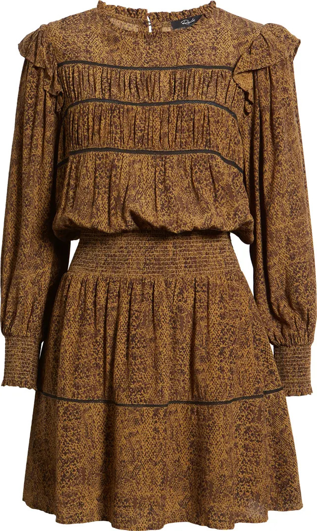 Rails Faren Smocked Long Sleeve Dress | Nordstrom | Nordstrom