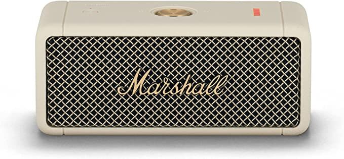 Marshall Emberton Bluetooth Portable Speaker - Cream | Amazon (US)