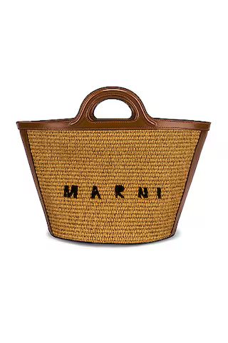 Marni Small Tropicalia Bag in Sienna | FWRD | FWRD 