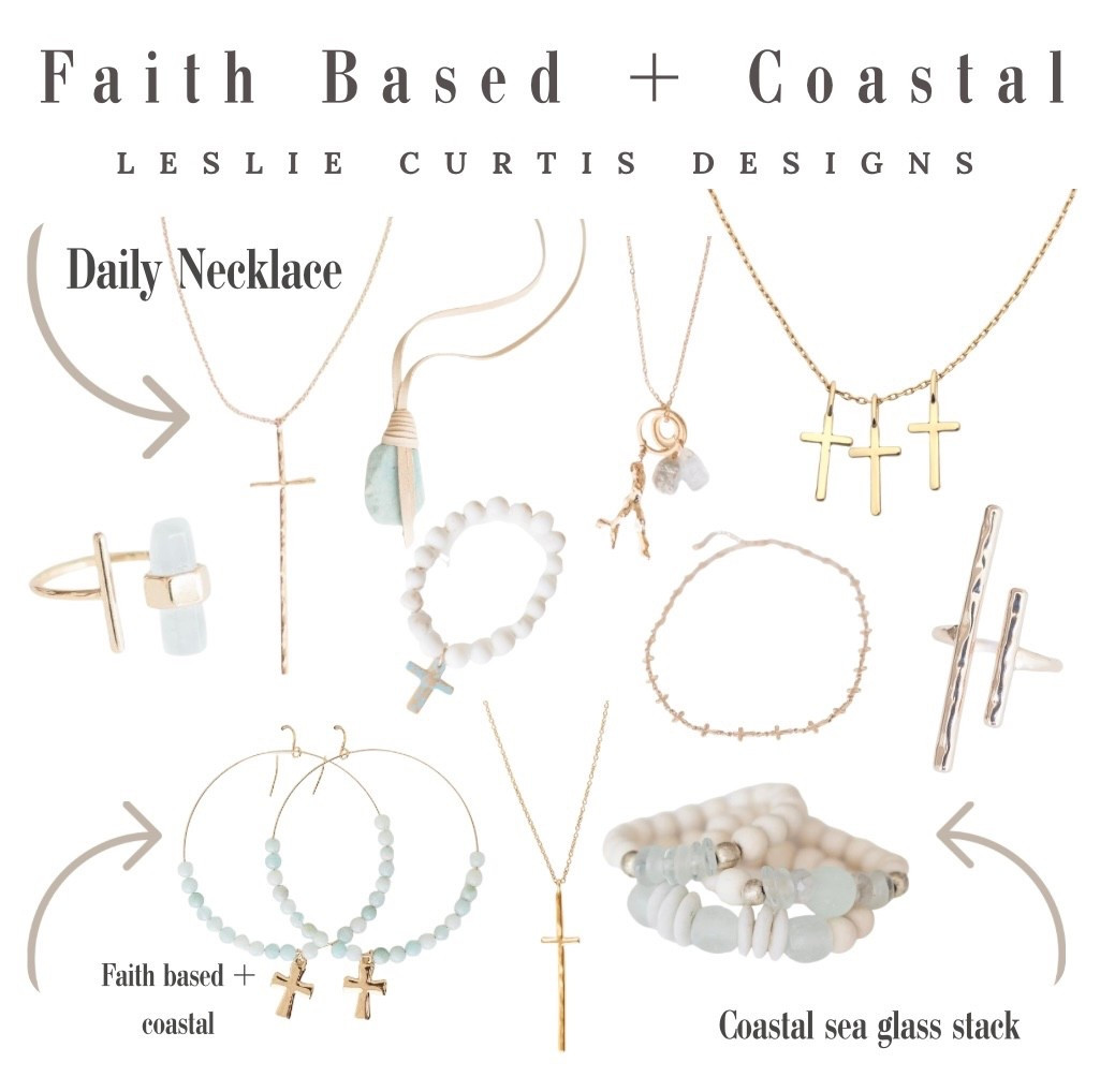 These pieces are all light, airy and are inspired by faith, coastlines or the American West. 

#LTKmomlife #LTKootd #LTKdayinmylife