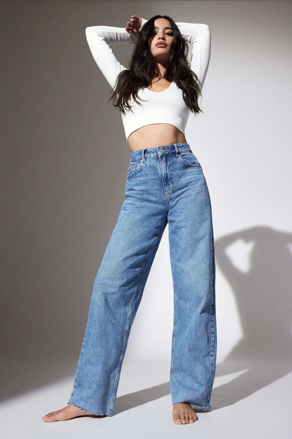 Heidi Wide Leg Jeans | Dynamite Clothing