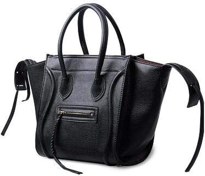 Women Leather Handbags Fashion Smile Face Smiley Clutches bag | Amazon (US)