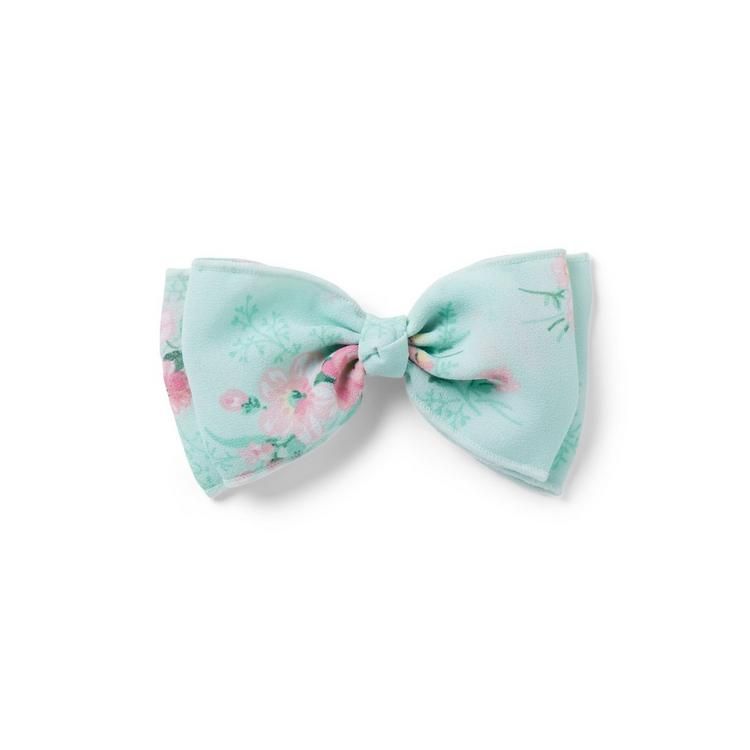 Floral Bow Barrette | Janie and Jack