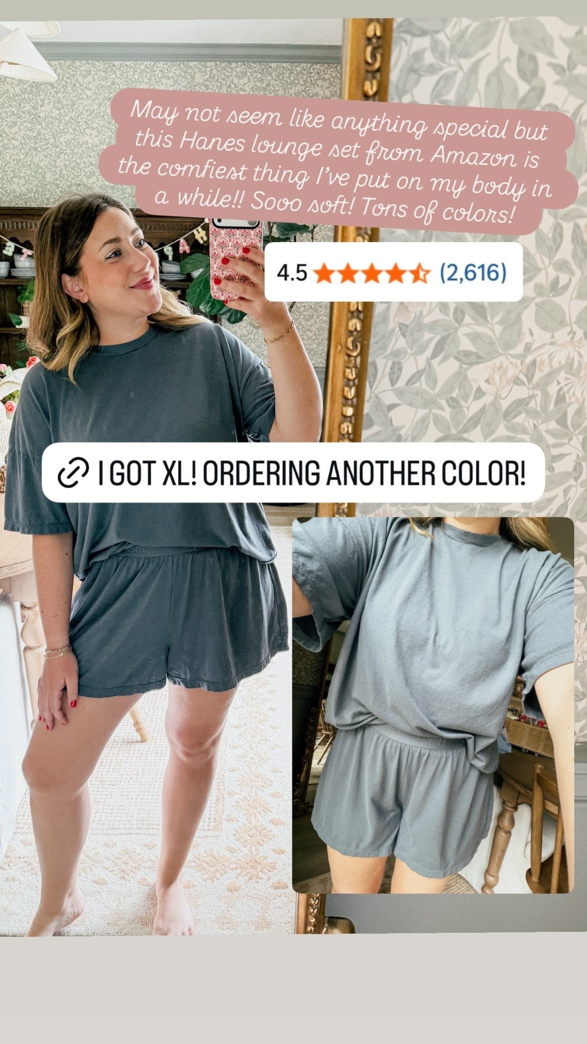 May not seem like anything special but this Hanes lounge set from Amazon is the comfiest thing I’ve put on my body in a while!! Sooo soft! Tons of colors!

#LTKSeasonal #LTKSaleAlert #LTKMidsize