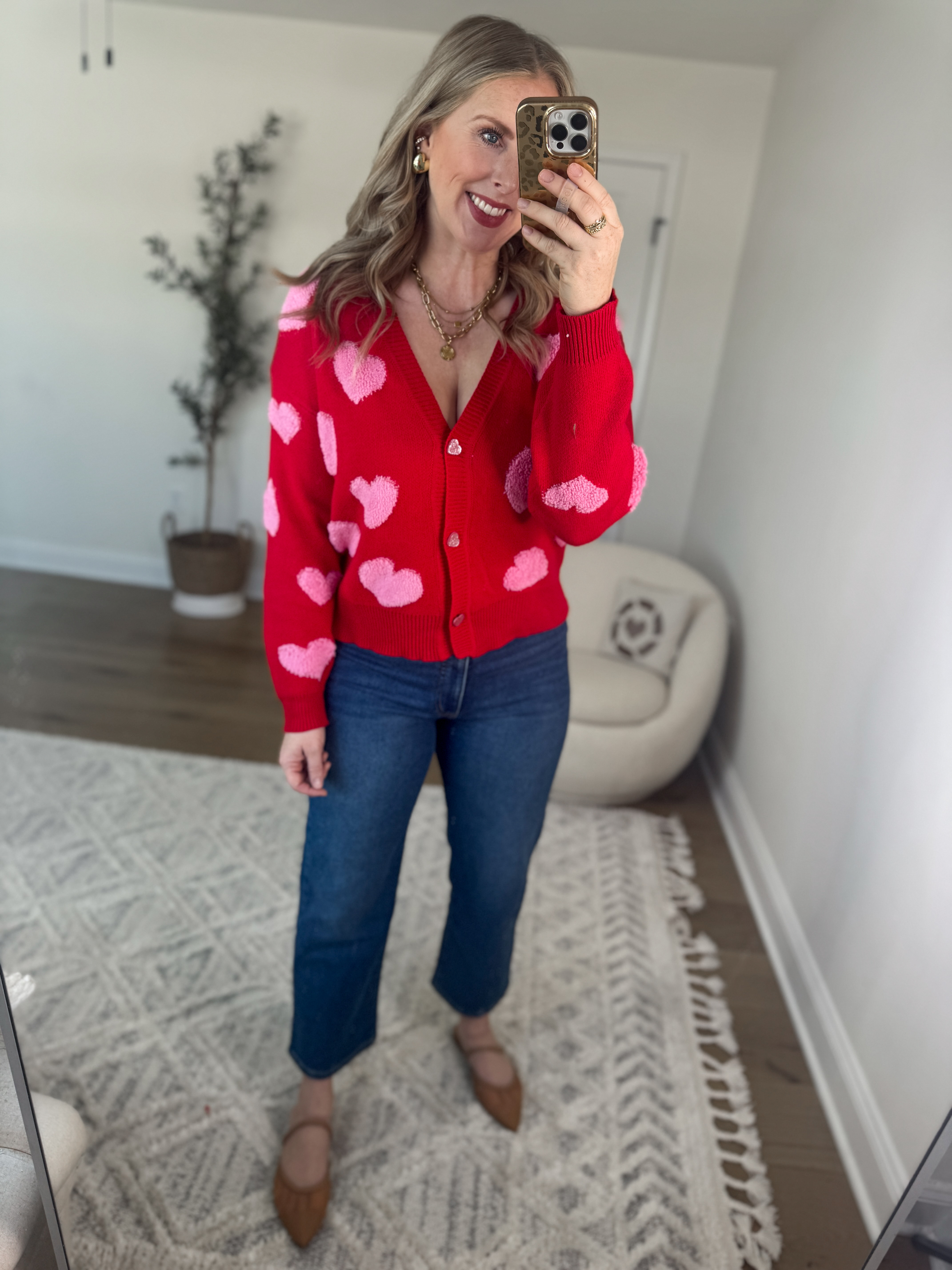 Daily try on, Target outfit, Target try on, Valentine’s Day cardigan, heart sweater 

Medium 

#LTKStyleTip #LTKSeasonal #LTKFindsUnder50