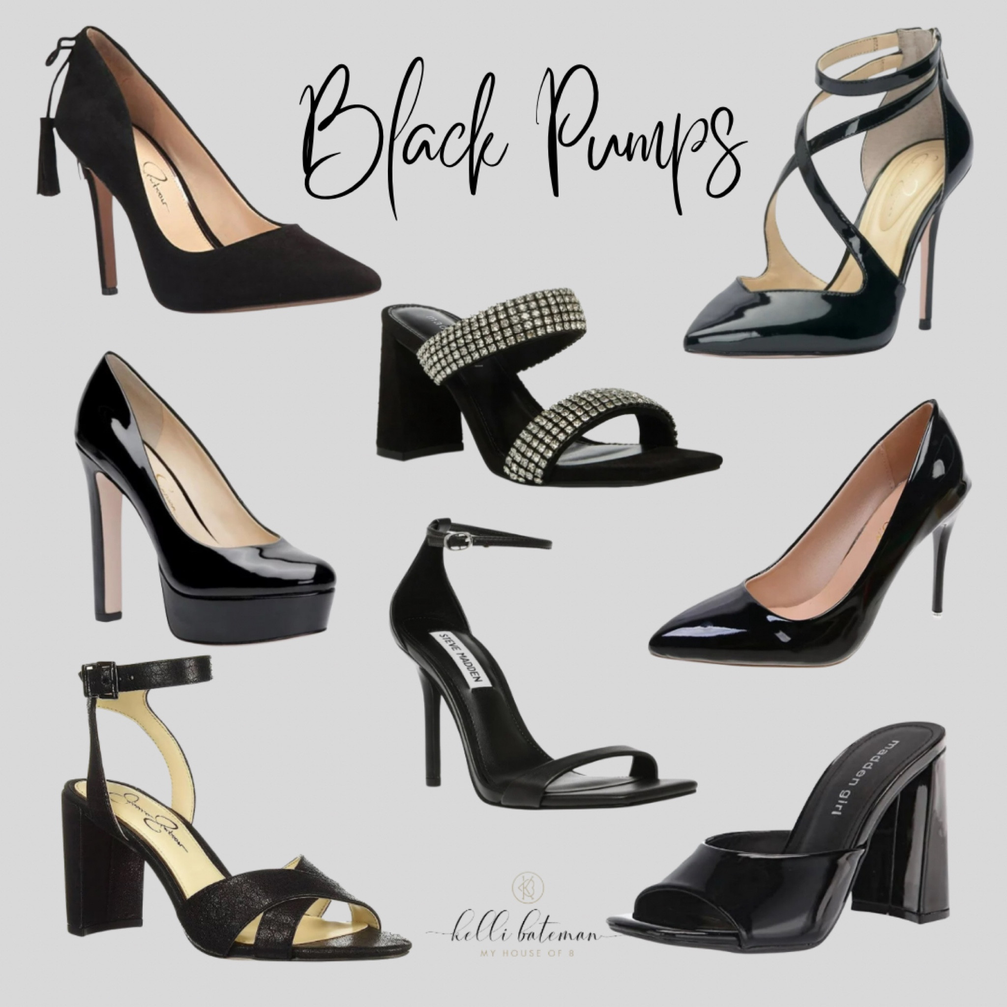 Black pumps! Did you know Walmart sells brands like Madden and Jessica Simpson? I’ve linked up some of my top picks here! #WalmartPartner #walmartfashion @Walmartfashion 

#LTKStyleTip #LTKShoeCrush