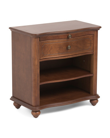 28x28 Nicolas Solid Wood Nightstand | TJ Maxx