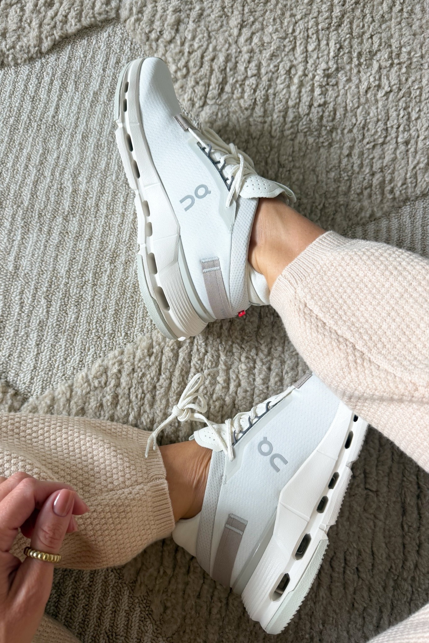 New sneakers I've been wearing on repeat!

#LTKdayinmylife #LTKootd #LTKmomlife