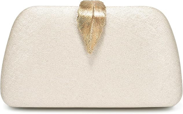 SWEETV Glitter Clutch Purses for Women Elegant Evening Bag for Parties, Weddings, and Formal Even... | Amazon (US)