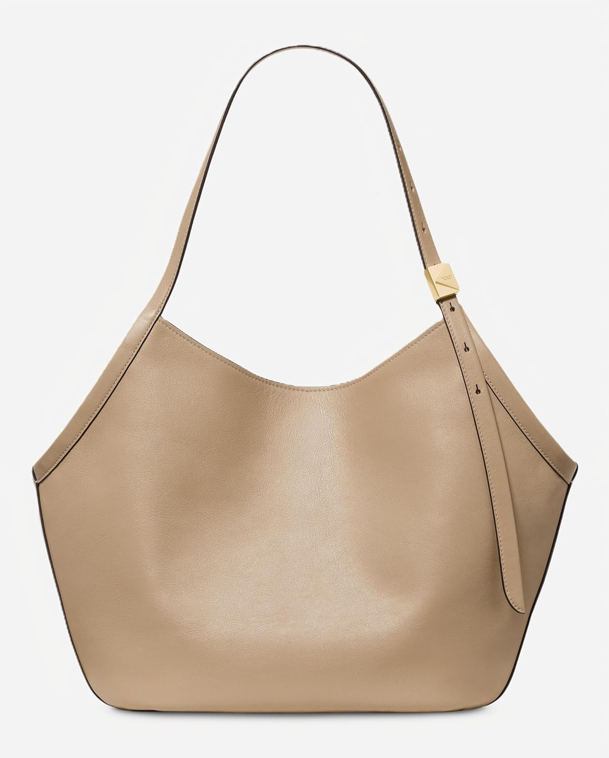 kate spade new york Deco Fine Grain Leather Tulip Tote | Amazon (US)