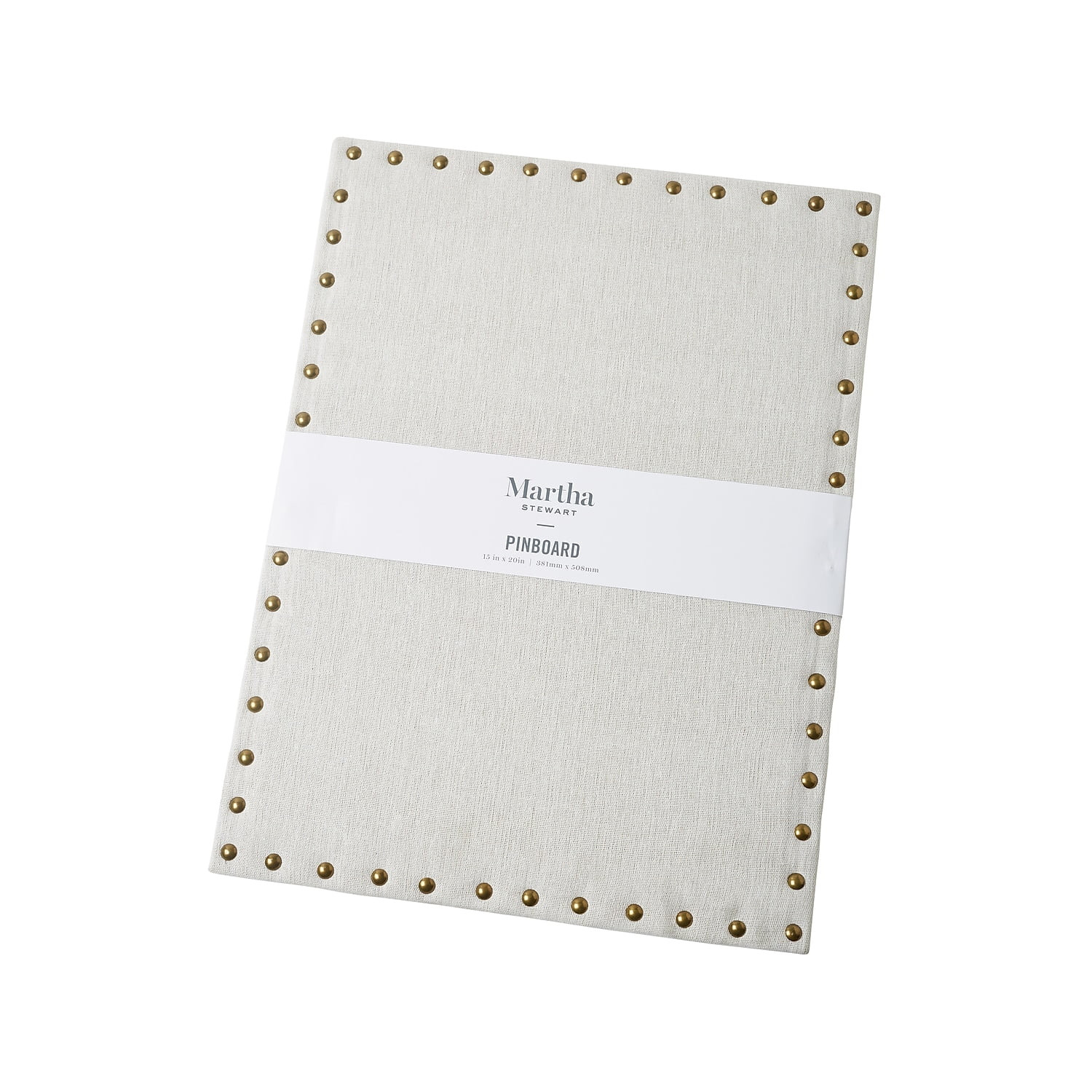 Martha Stewart Linen Bulletin Board Frameless 20" x 15" (MS104B) | Walmart (US)