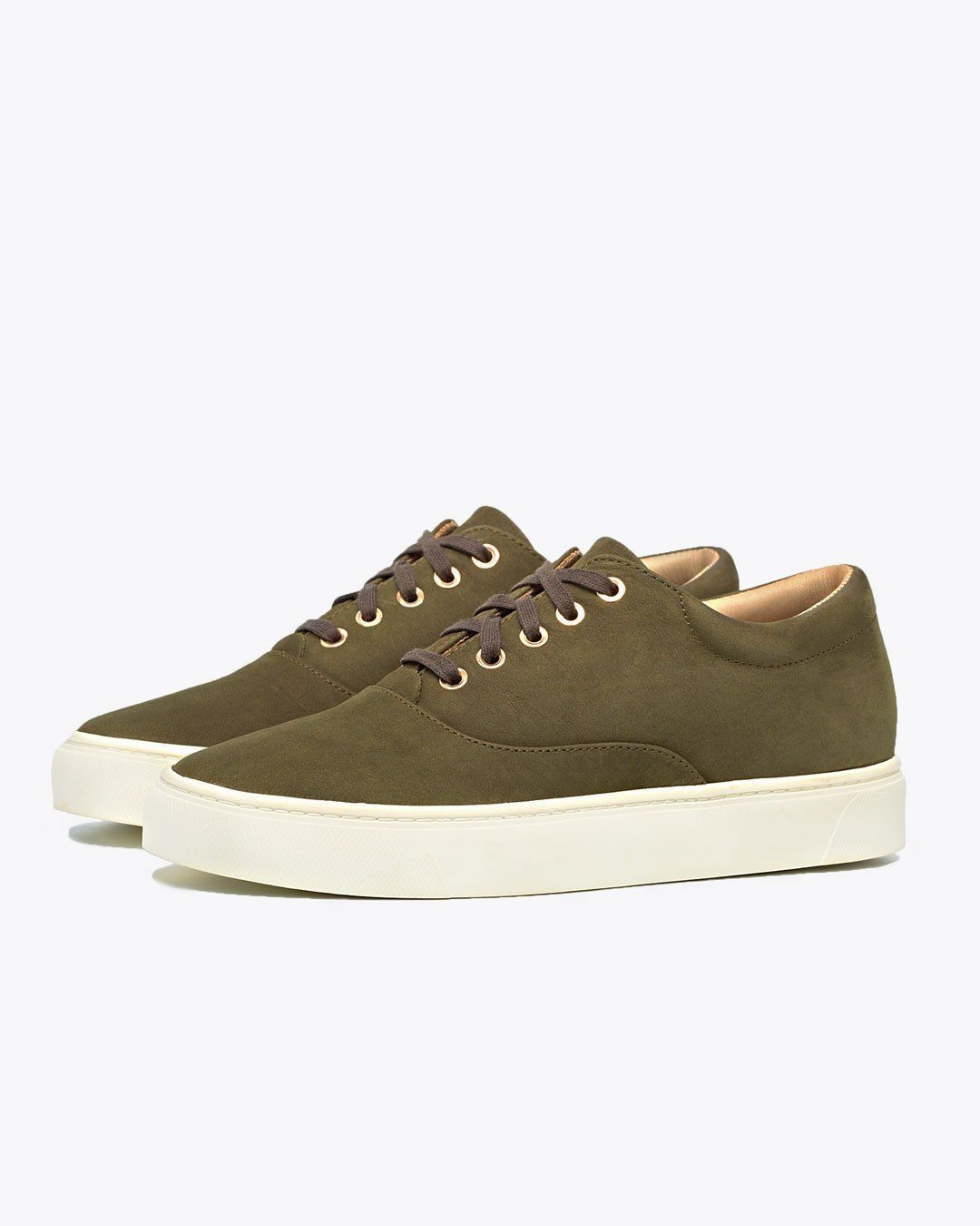 Elayna Sneaker Moss | Nisolo