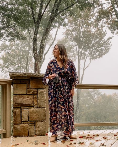 Escaped to the mountains for the weekend + got all dressed up in this breezy wrap dress for a sweet friend’s baby shower. 

#LTKcurves #LTKunder100 #LTKSeasonal