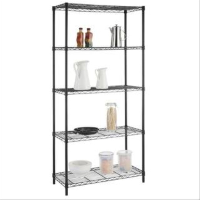 Click for more info about HDX Black 5-Tier Steel Wire Shelving Unit (36 in. W x 72 in. H x 16 in. D)-21656PS-1 - The Home D...