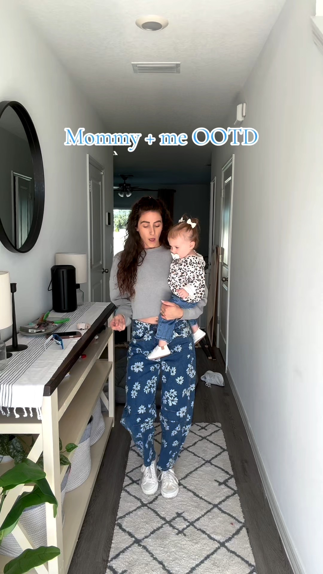 Is Floridians have been loving the cooler weather. We can finally dress  in our warmer clothes. Had to pull out some of my favorite denim. 
.
.
#denimfind #printeddenim #floralprint #womensjeans #millennialmom #millennialOOTD #momOOTD #toddlerOOTD #mommyandme #matchingoutfits #amazonOOTD #targetOOTD

#LTKootd #LTKBaby #LTKmomlife