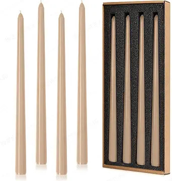 Taper Candles 12'' Colored Candle Sticks Set of 4 | Unscented | Home Decor Kitchen Decor Wedding ... | Amazon (US)