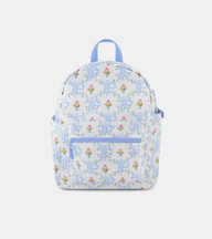 Roller Rabbit x Hill House Backpack - Blue Floral Monkey Trellis | Hill House Home US