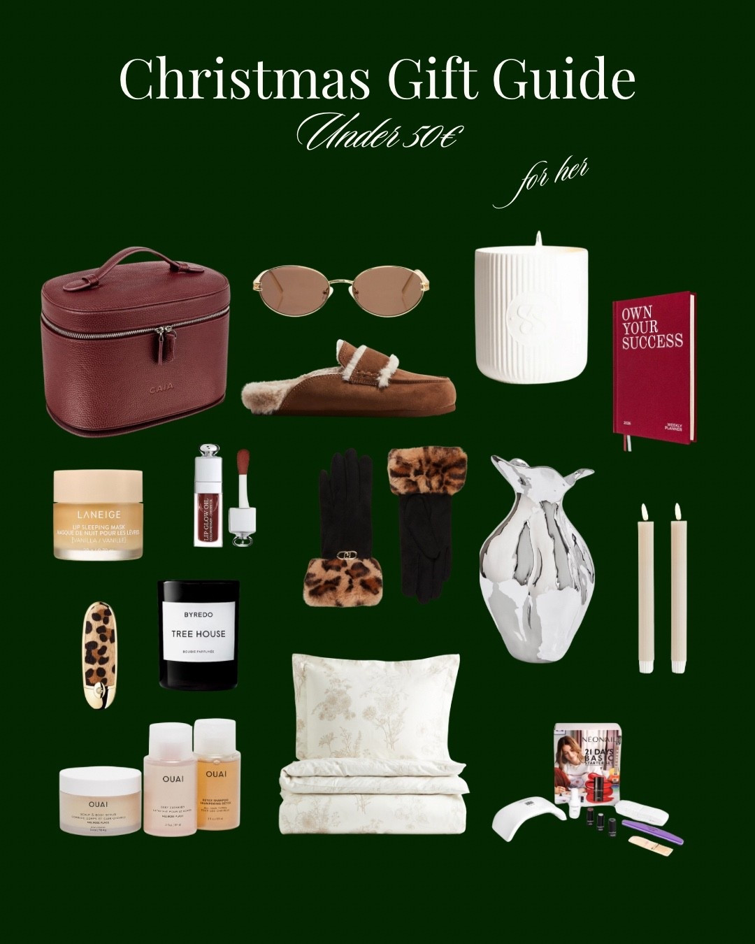 Gift Guide for the Girlies under 50€ 💌

#LTKwinter #LTKgiftguide #LTKstyletip