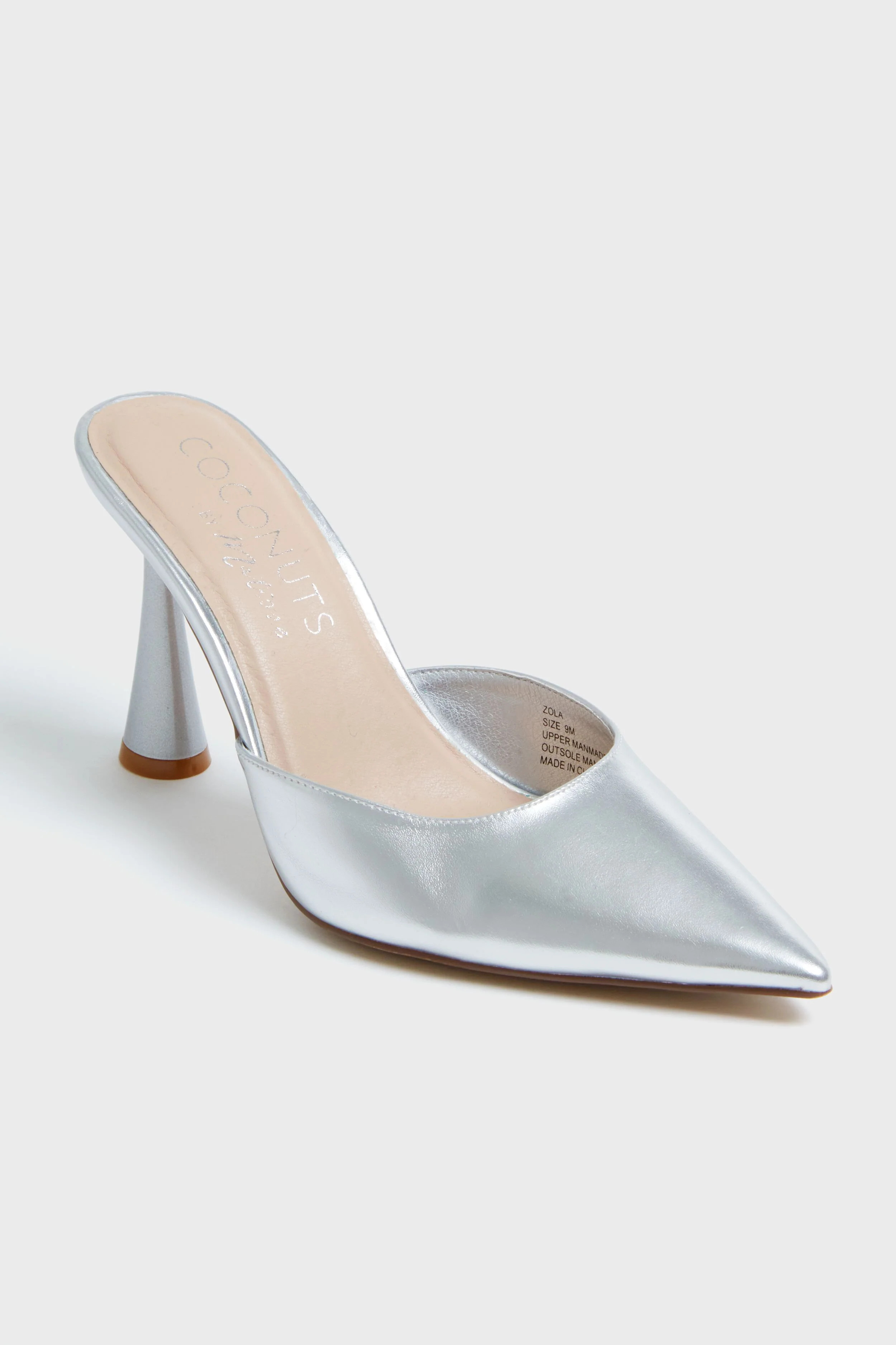 Silver Zola Heels | Tuckernuck (US)