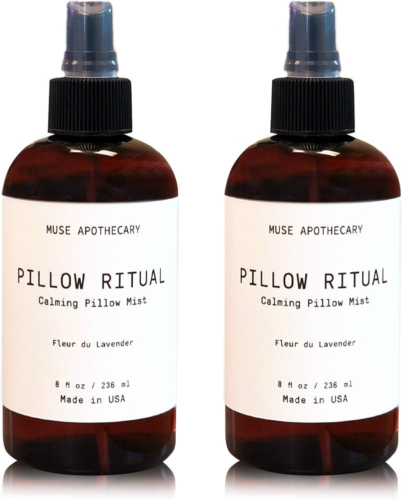 Muse Apothecary Pillow Ritual - Aromatic, Calming and Relaxing Pillow Mist, Linen and Fabric Spra... | Amazon (US)