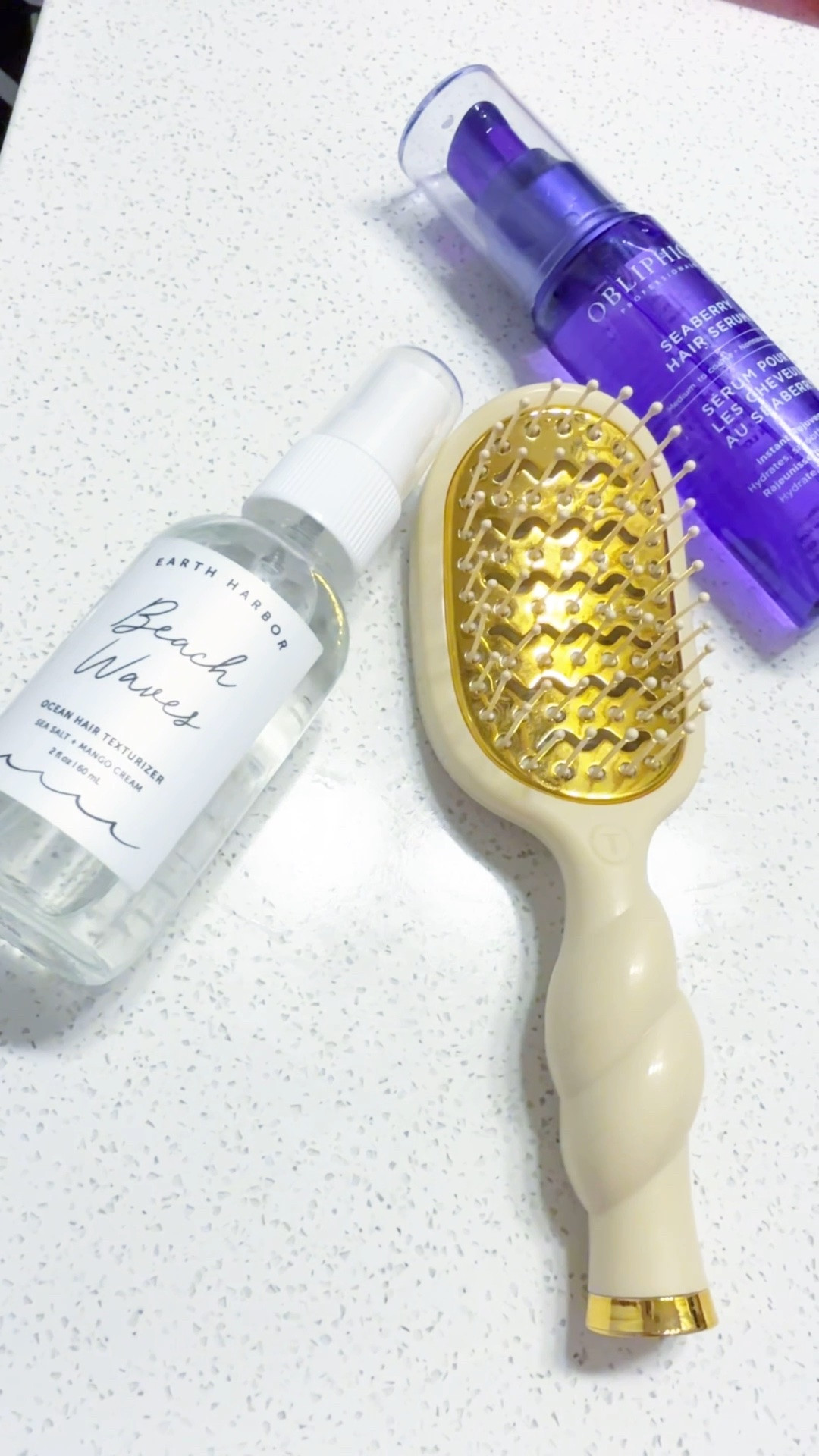 Vacation hair lineup 🤍

Kept my hair soft and perfectly styled all vacation long (even after lots of pool time)!

Follow me for more ✨

hairbrush • travel hairbrush • travel brush • mini hairbrush • haircare • hair serum

#LTKTravel #LTKSwim #LTKActive