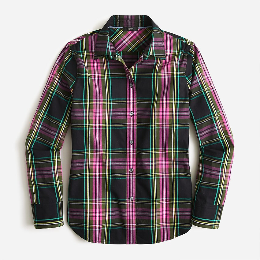 Slim-fit shirt in pink Stewart tartan | J. Crew US