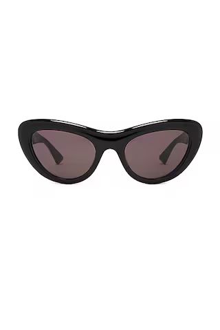 Curvy Cat Eye Sunglasses
                    
                    Bottega Veneta | Revolve Clothing (Global)