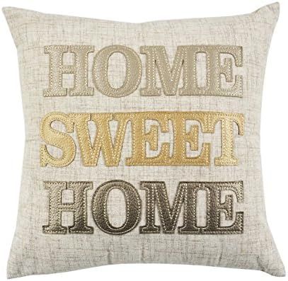 Comfy Hour 14"x14" Home Sweet Home Accent Pillow Throw Pillow Sweet Cushion | Amazon (US)