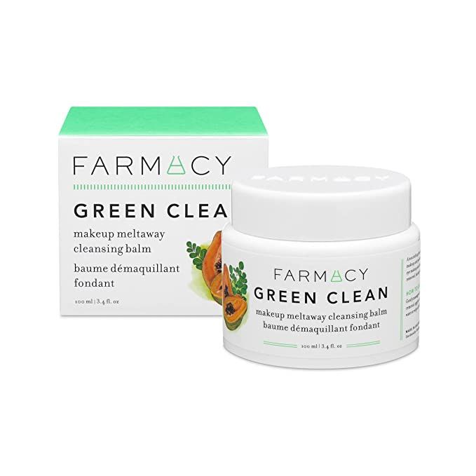 Farmacy Natural Makeup Remover - Green Clean Makeup Meltaway Cleansing Balm Cosmetic, 100ml | Amazon (US)