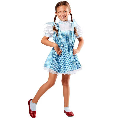 Rubies The Wizard of Oz Dorothy Girl's Sequined Dress Costume - Large (12-14) | Target