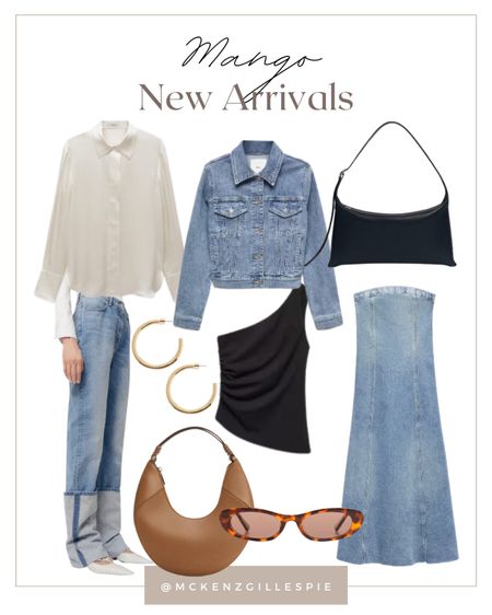 Mango new arrivals I’m loving. Cute jacket, tops, dress, jeans and accessories! 

#LTKitbag #LTKstyletip