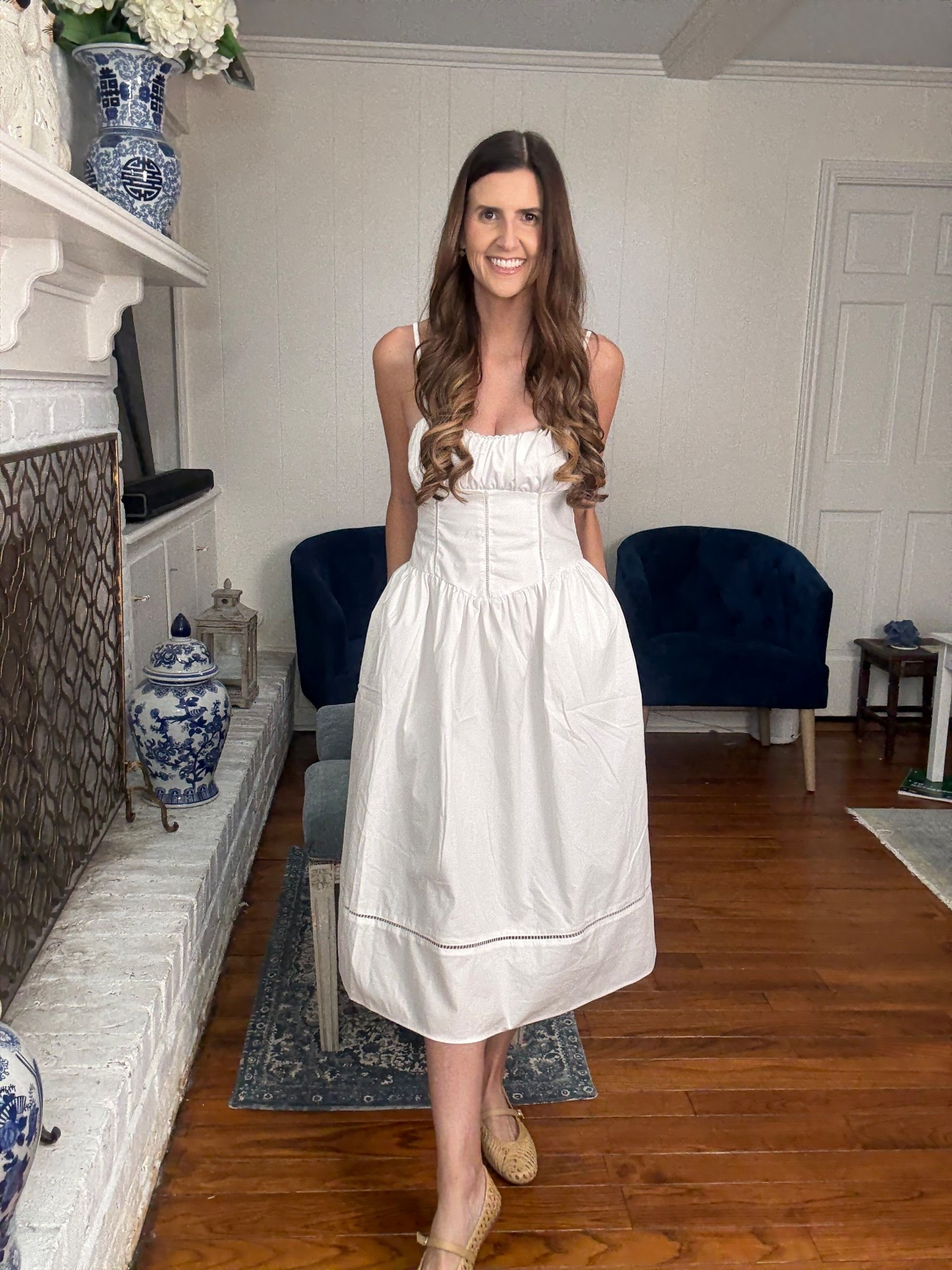 The best white dress 

#LTKootd #LTKOver40