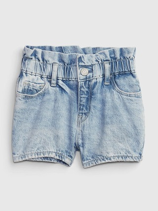 Toddler Just Like Mom Denim Shorts with Washwell | Gap (CA)