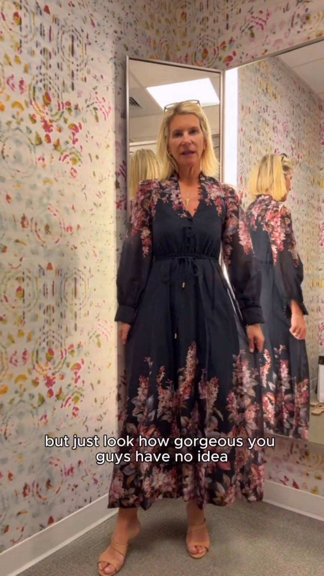 This dress instantly gave me Zimmerman-inspired vibes with its beautiful button details, rickrack trim, and timeless silhouette. I’m wearing a size 0, but I’d recommend sizing up to a 2 for the best fit.

👩‍💻 LTK PRO TIPS
❤️ Heart = Support my posts ;-)
🔖 Save = Get sale & restock alerts for the things you love!
📋 Lists = Keep favorites organized (List ideas: Christmas, Birthdays, and Vacations!)
📲 Share = Send lists and products to a friend (or your daughters like me).
💬 Comment = Ask me anything, and I’ll answer. ;-)

#LTKootd #LTKOver40 #LTKSaleAlert