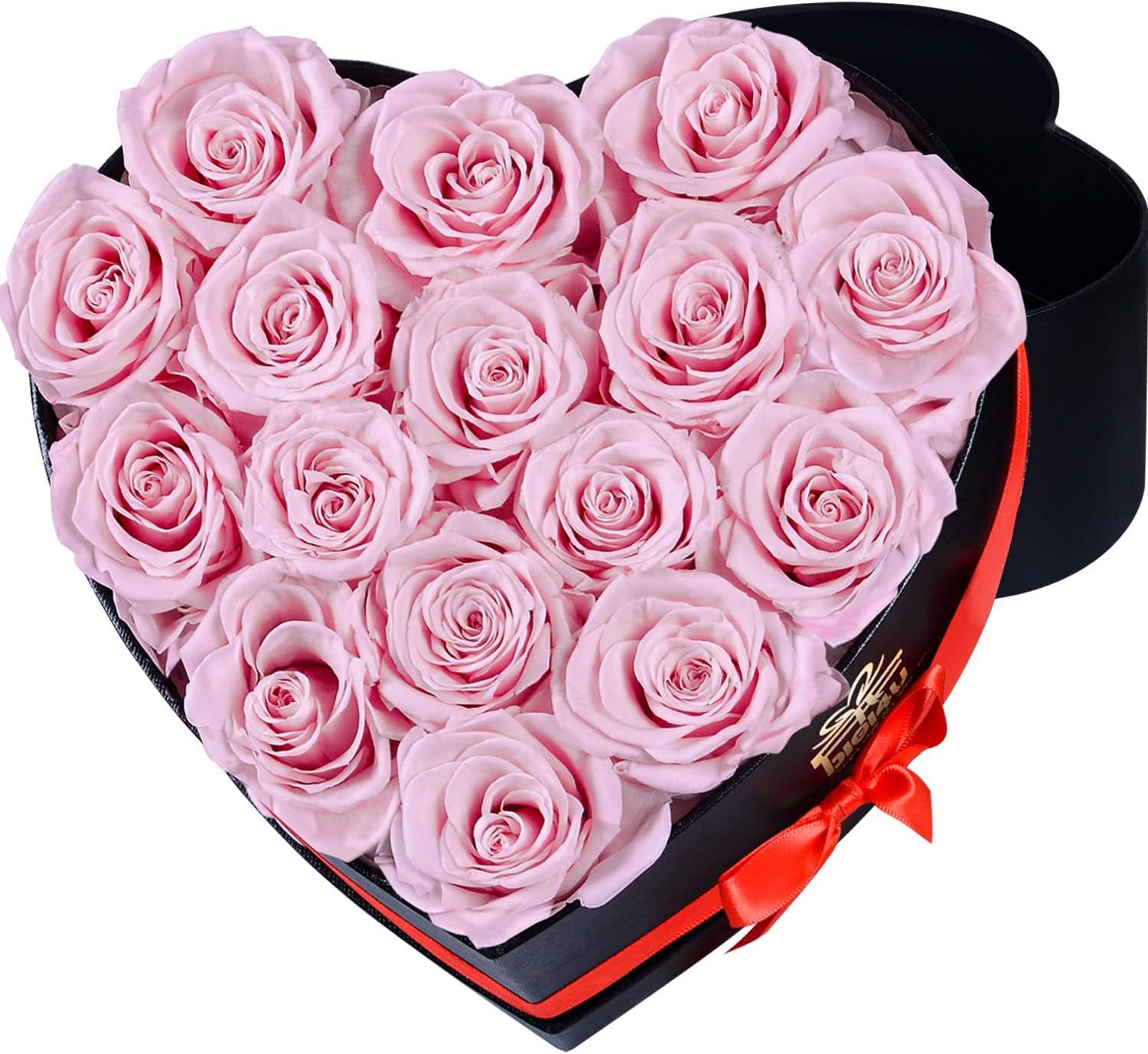 digi marker Extra Large 16 Preserved Roses Forever Flower Heart Shape Box Valentines Day Gifts fo... | Amazon (US)