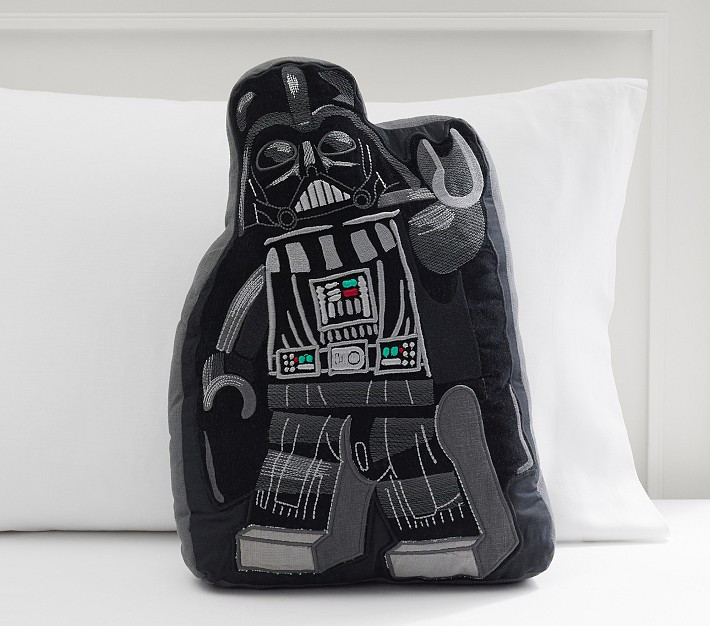 LEGO® Star Wars™ Darth Vader Shaped Pillow | Pottery Barn Kids