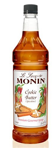Monin Cookie Butter Syrup, 1 liter PET Bottle | Amazon (US)
