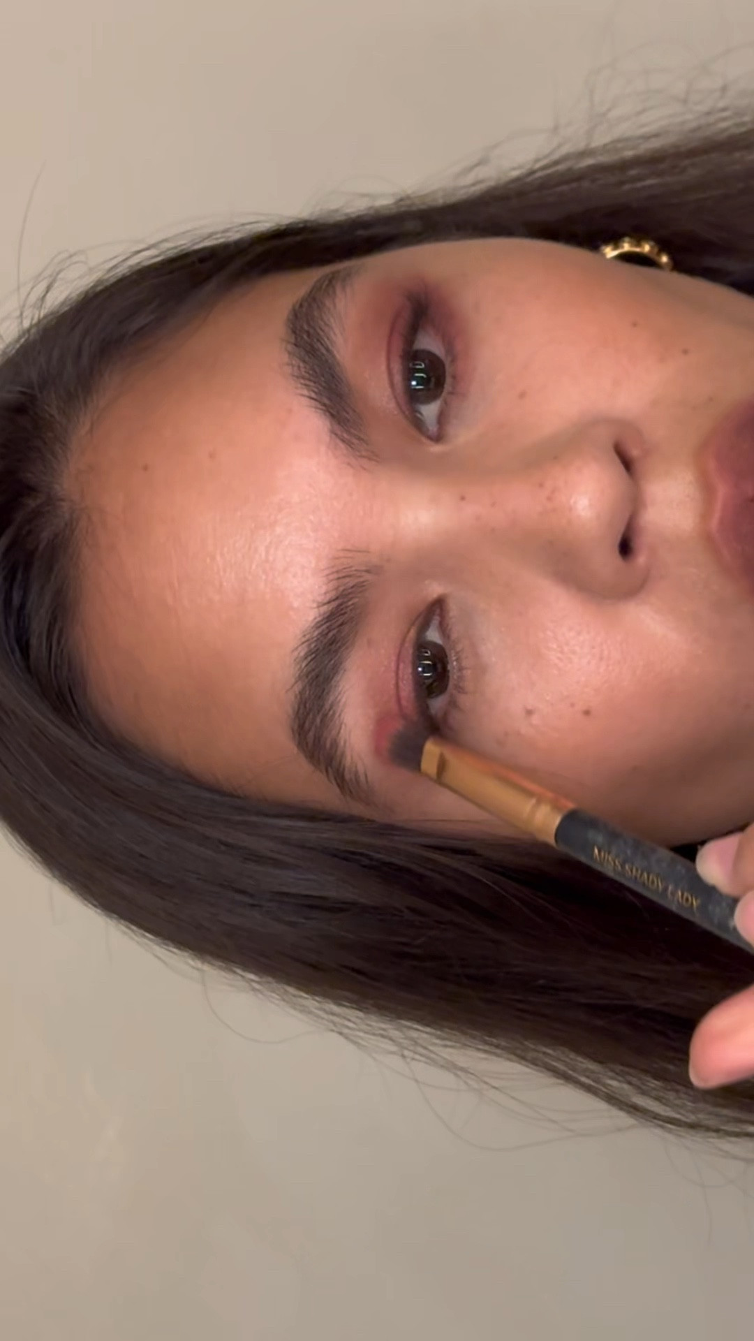 Just got this new Prada beauty eye dimension pallete and the colors are the perfect mix for my skin tone. I never thought magenta would be my eye shadow color but turns out it is lol. I also used the Prada lip stick in soft matte shade p158  

#LTKVideo #LTKbeauty