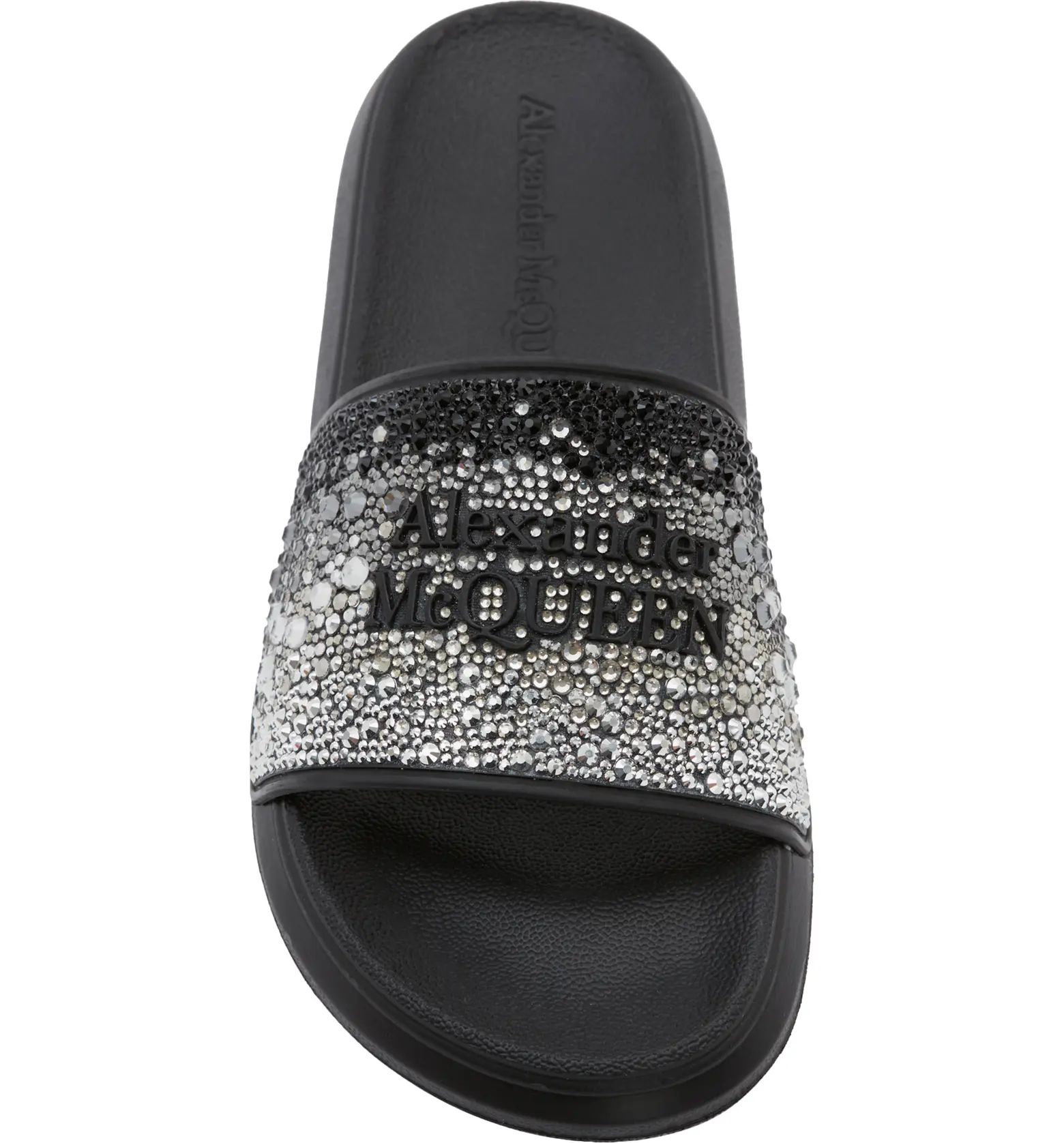 Alexander McQueen Crystal Embellished Slide Sandal | Nordstrom | Nordstrom