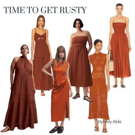 Rust seems to be everywhere right now and I’m not mad about it! Here are some really great dresses on the market. 


#LTKPlusSize #LTKStyleTip #LTKSeasonal