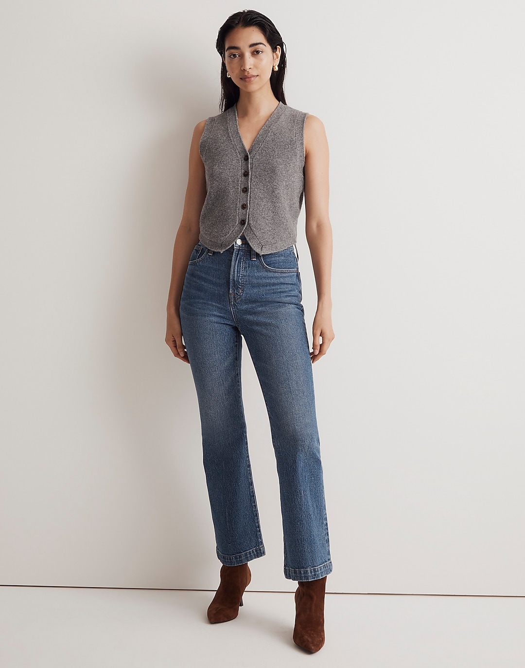 The Perfect Vintage Flare Crop | Madewell