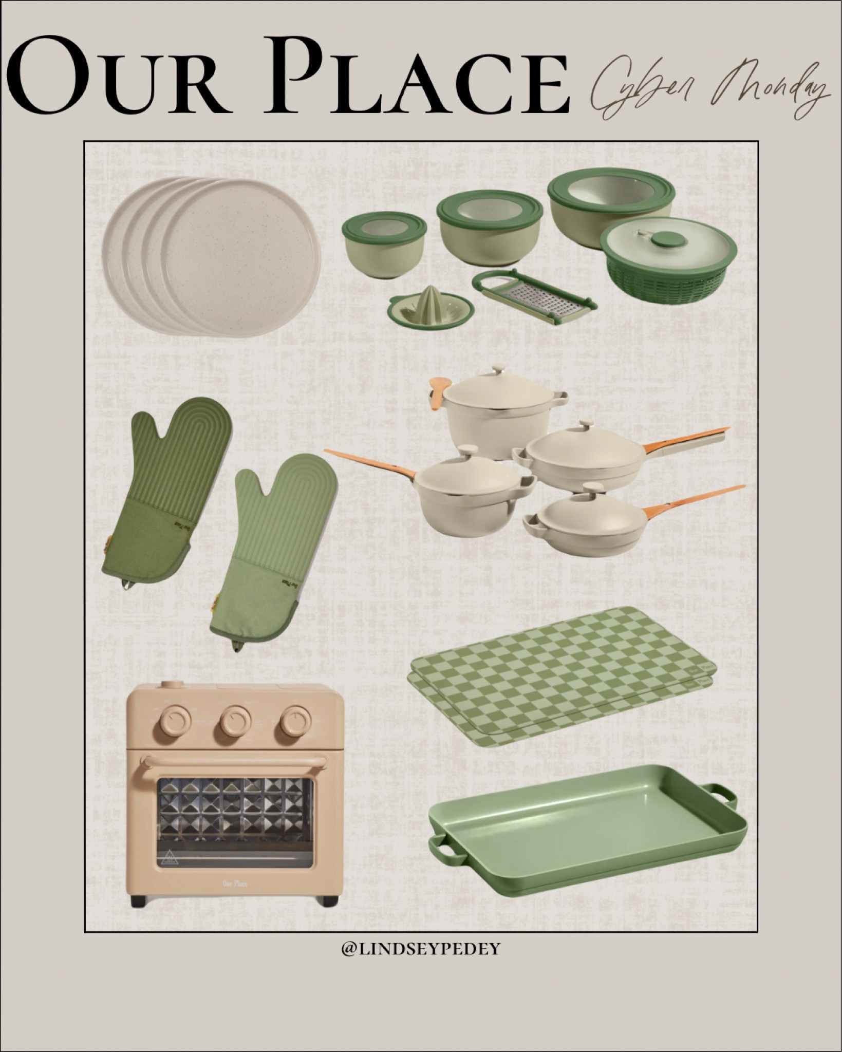 OUR PLACE- Cyber Monday Sale

Sharing a rough up of some things I love from our place for the cyber Monday sale!!

Plates, wonder oven, oven mats, griddle pan, oven mitts, cookware set



#LTKSaleAlert #LTKHome #LTKCyberWeek