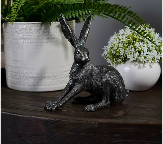 Make Your Selection: Cozy Cottage by Liz Marie Resin Sitting Bunny | QVC