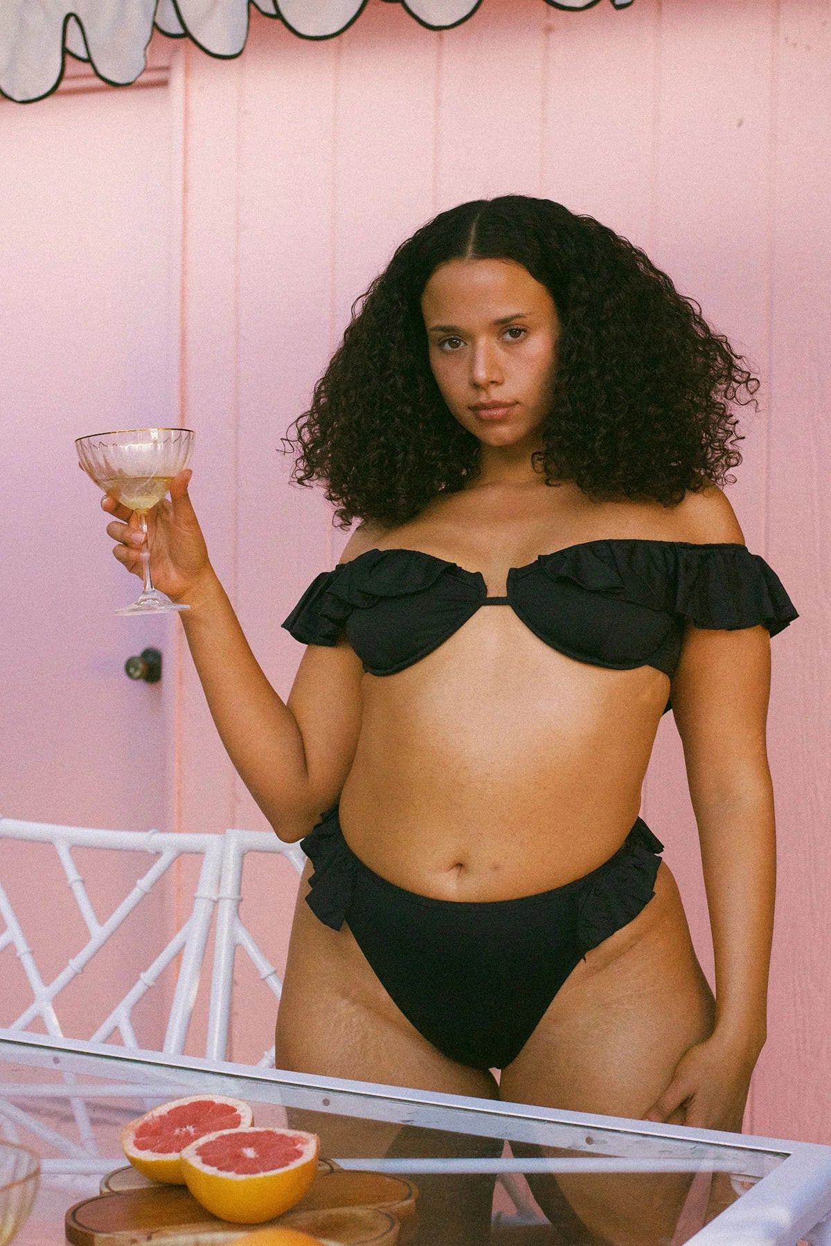 Poppi High Waisted Cheeky Bikini Bottom | Dippin Daisys