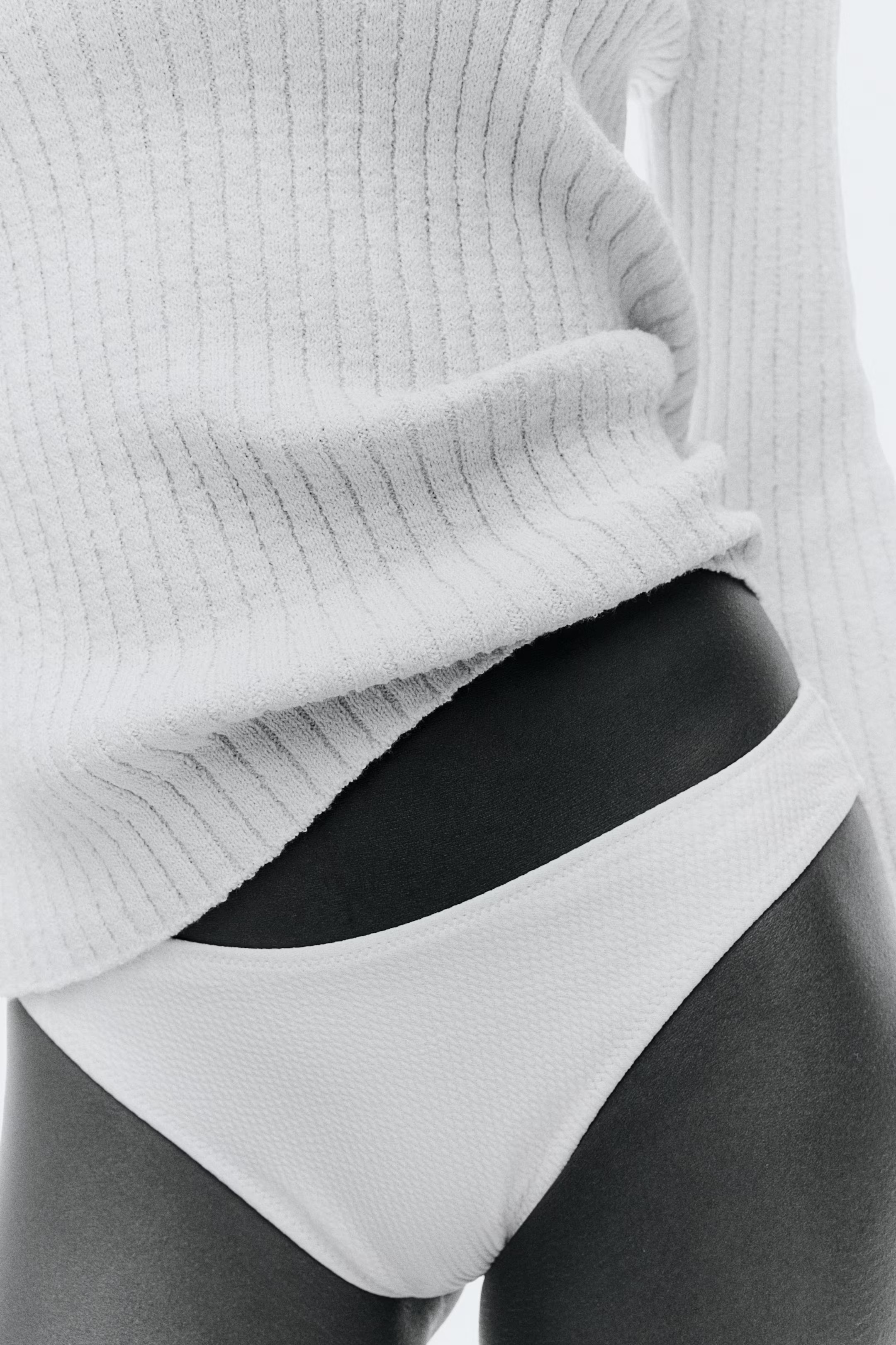 Rib-knit top | H&M (UK, MY, IN, SG, PH, TW, HK)