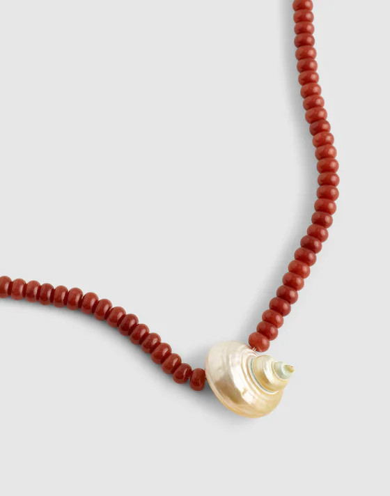 Shell Beaded Choker Necklace | Madewell