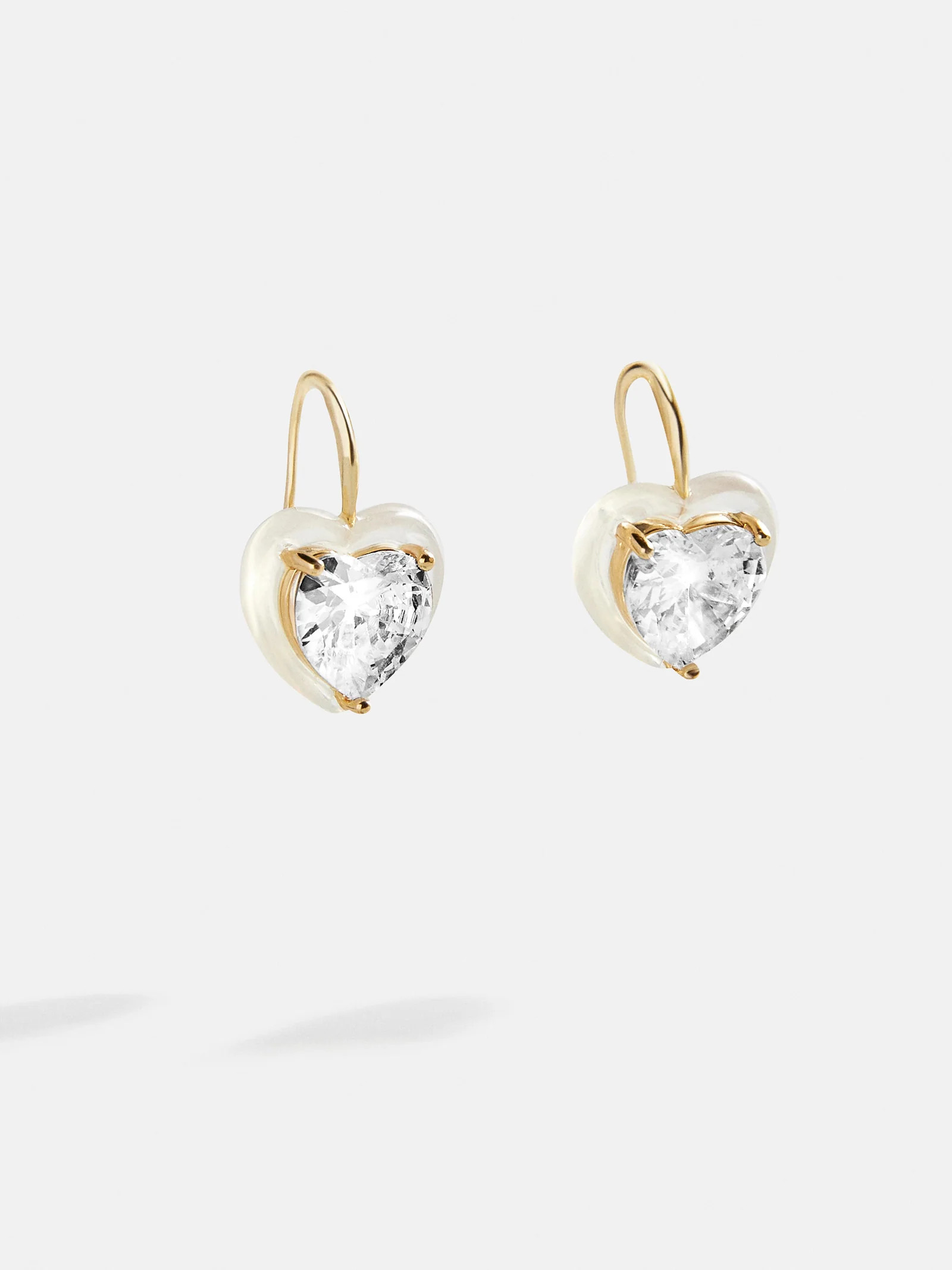Alma Earrings - White | BaubleBar (US)